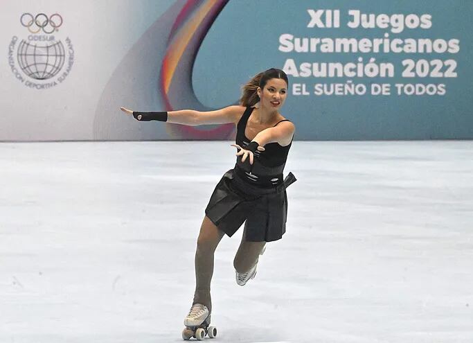 Excelente presentación de la paraguaya Erika Alarcón, quien fue la mejor del Grupo 1 en Danza.