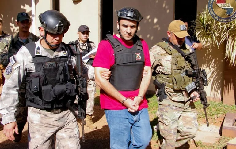 Miguel Ángel Insfrán Galeano, alias “Tío Rico”, está  recluido en la prisión militar  de Viñas Cue.