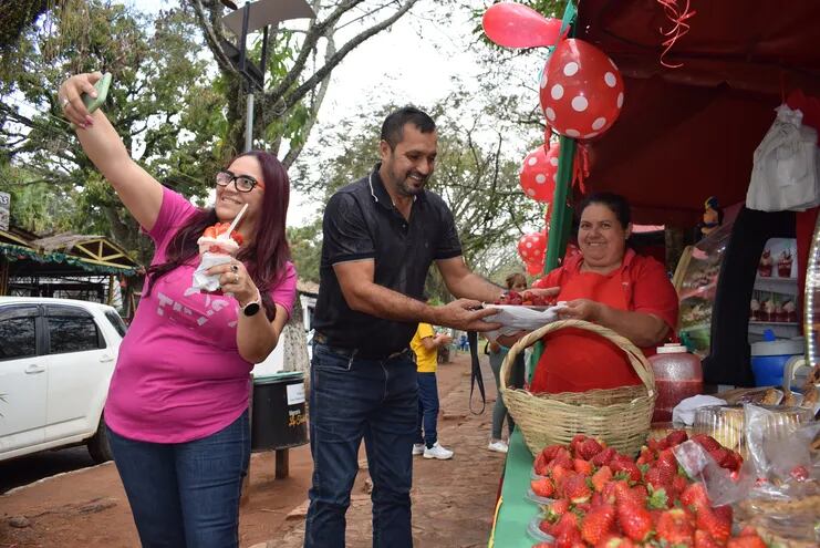 La Expo frutilla invita a visita hoy Areguá.