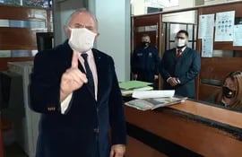El abogado Federico Campos López Moreira, hoy en la Fiscalía Anticorrupción de Asunción.
