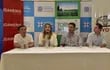 Autoridades del Asunción Golf Club y responsables del Torneo Benéfico “Enseña por Paraguay”, que será el 28.