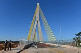 El puente de Integración ya está lista y su utilización depende de las obras complementarias.