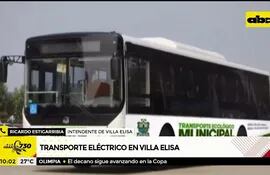 Villa Elisa: en tres meses entrarán en funcionamiento los buses eléctricos.