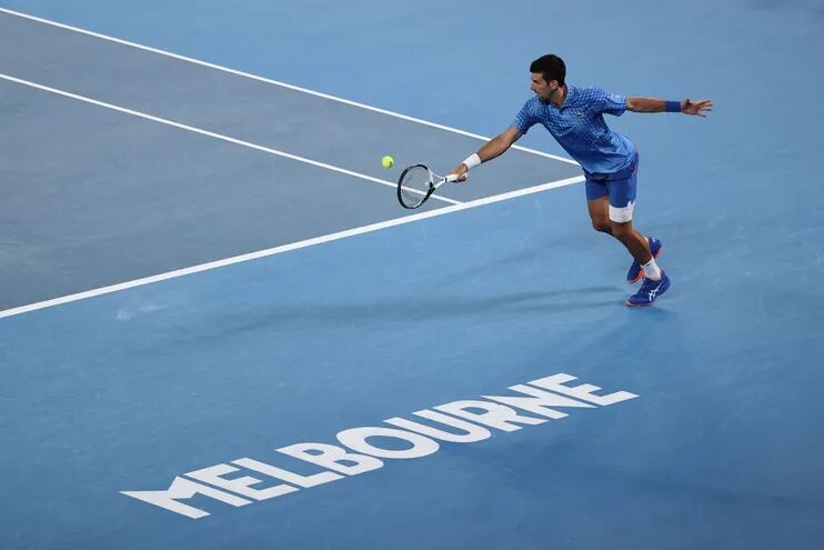 Novak Djokovic debutó con victoria en el Abierto de Australia