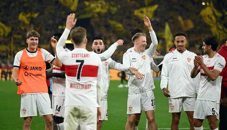 El Stuttgart derrotó al Borussia Dortmund