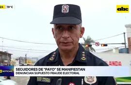 Video: Policía despejó avenida Eusebio Ayala