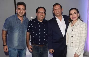 Sergio Coronel, Alejandro Robledo, Pastor Soria y Ana Rodas.