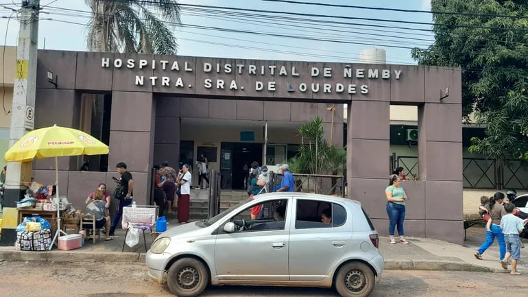Hospital distrital de la localidad de Ñemby.