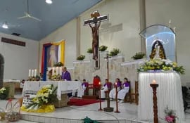A diario se desarrollan actividades en la parroquia Virgen de Caacupé de Ciudad del Este.