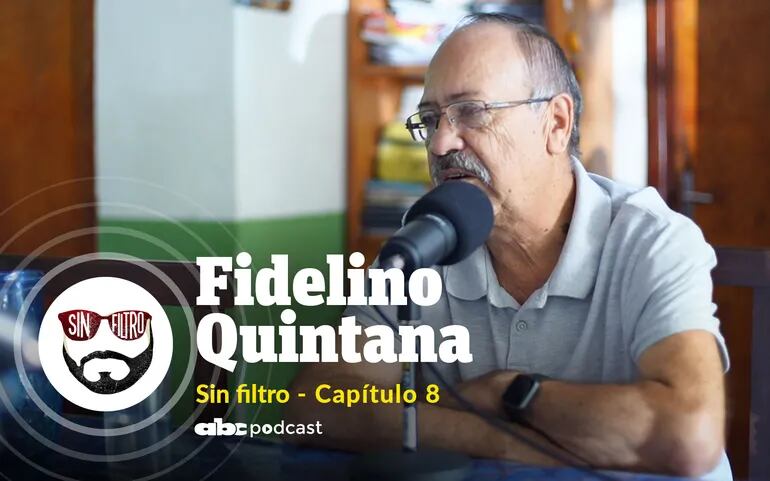 Fidelino Quintana en una entrevista para Sin Filtro - ABC PodCast.