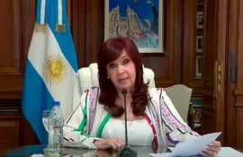 La vicepresidente de Argentina, Cristina Fernández de Kirchner. (AFP)