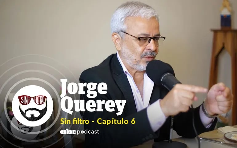 Jorge Querey en una entrevista para Sin Filtro - ABC PodCast