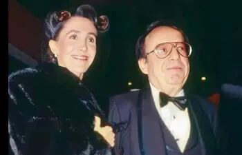 Florinda Meza y Roberto Gómez Bolaños. Ayer, Chespirito cumpliría 94 años y su viuda lo recordó con mucho amor.