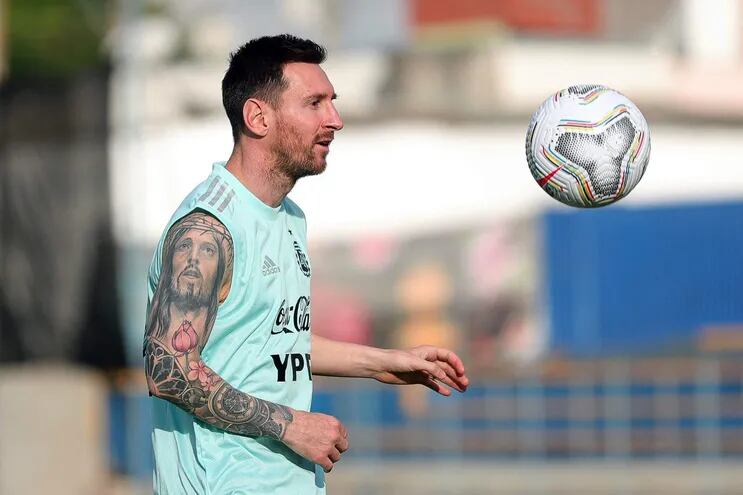 Lionel Andrés Messi (34), capitán de la selección argentina, se incorpora hoy.