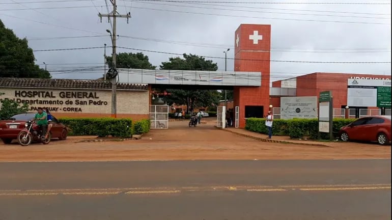 Hospital de Santa Rosa del Aguaray fue sobrepasado con pacientes con Covid.
