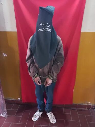 Diego Ramón Núñez Medina, de 30 años, detenido.