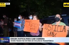 Activistas trans exigen justicia para Gabriela Cabrera