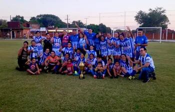 El 22 de Setiembre es tricampeón de la Liga Encarnacena de Fútbol Femenino.