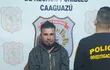 Miguel Ángel Portillo Peralta, alias El Escamoso, fue detenido esta tarde en Dr. Juan Manuel Frutos, departamento de Caaguazú, buscado por varios asaltos.