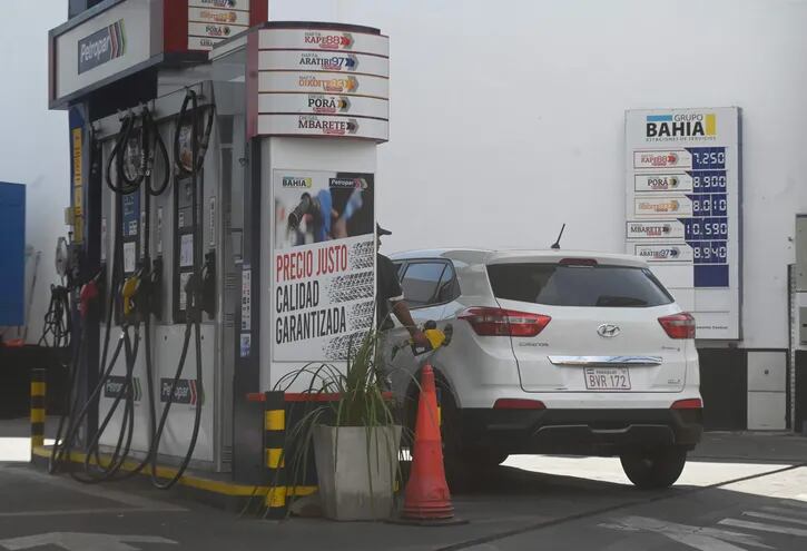 Petropar subió el precio del diésel G. 600 por litro en menos de dos semanas.