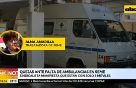 Quejas ante falta de ambulancias en Seme