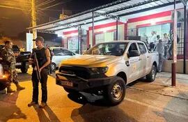 Un local de venta de armas fue allanado el pasado viernes en el barrio Zeballos Cue de Asunción.