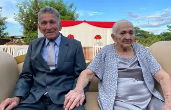 Cándido Aguilar (94 años) y Bernarda Troche (87 años).