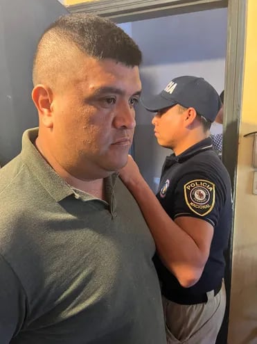 El detenido fue identificado como Miguel Ángel Espinoza, de 37 años.