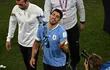 Luis Suárez llora por la eliminación de Uruguay.