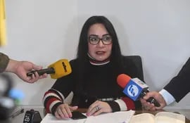 La excoordinadora de Establecimientos Penales Ana Dina Coronel.