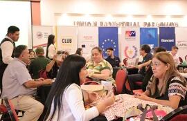 Unas 60 mipymes participaron en la tercera rueda de negocios organizado por la Unión Industrial Paraguaya (UIP), en el marco del programa "Mipyme Compite", financiado por la Unión Europea (UE).