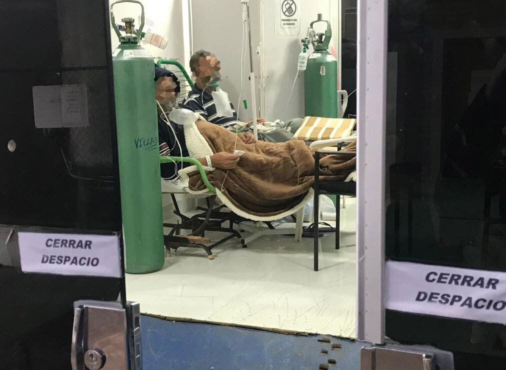 Pacientes que requieren oxigeno saturan Hospital de Villa Elisa.