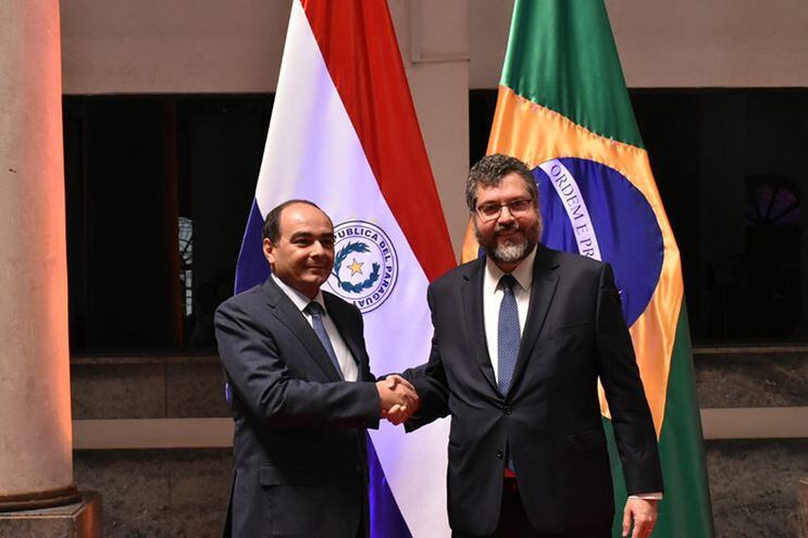 Los cancilleres de Paraguay y Brasil se reunieron en Asunción para tratar una amplia agenda bilateral.