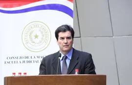 Gustavo Santander Dans, expuso en las audiencias públicas para Fiscal General del Estado 02 de Diciembre de 2022