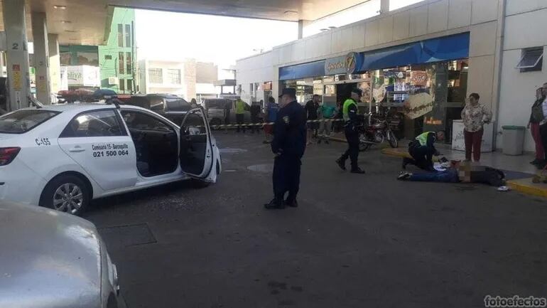 Delincuente fallecido fue herido tras enfrentamiento con la Policía en San Lorenzo.