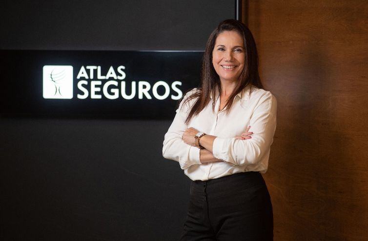 Carmen Barboza, gerente general de Atlas S.A. de Seguros.