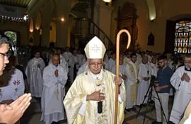 El arzobispo metropolitano, Mons. Adalberto Martínez, presidirá la misa crismal.