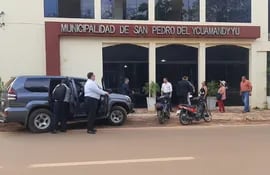 Interventor inicia trabajo en la Municipalidad de San Pedro de Ycuamandyyú