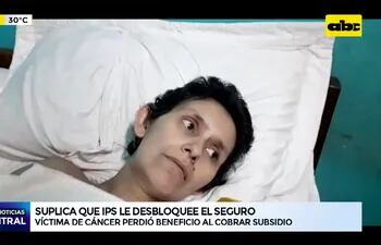 Mujer con cáncer suplica que IPS le desbloquee el seguro