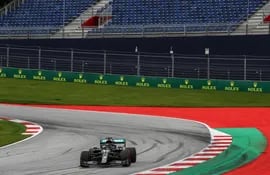 Hamilton fue el más rápido en la primera sesión libre del Gran Premio de Austria.