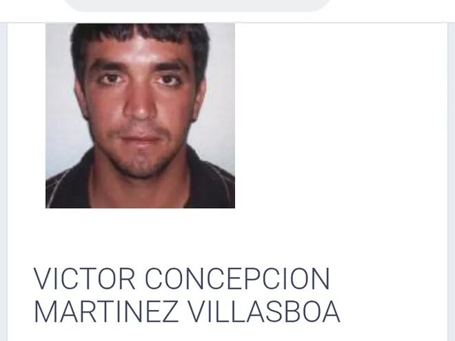 Víctor Concepción Martínez Villasboa, asesinado.