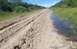 Así se encuentra gran parte del camino Olimpo-Toro Pampa; sin la reparación, con una nueva lluvia, los sitios quedarán de nuevo inundados.