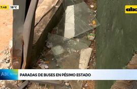 Ojo Ciudadano: Parada de buses en pésimo estado