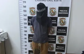 Ariel Gustavo Aponte Rodríguez (21), contaba con orden de captura por hurto.