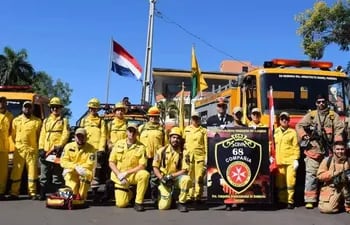 Los bomberos voluntarios de Caacupé organizan curso de salvamento dirigido a rescatistas y a la ciudadanía en general.