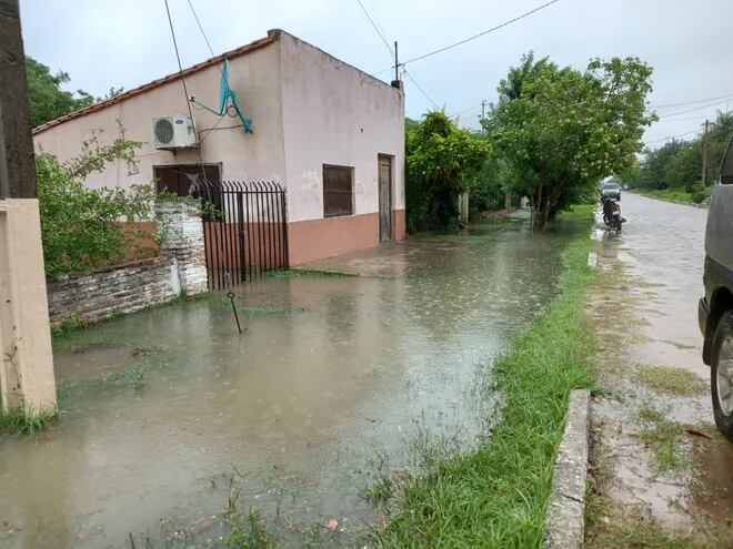 Unos 40 mm de lluvia ya se tuvo en Pilar.