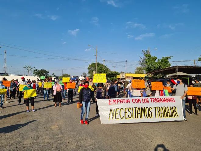 Comerciantes de Nanawa exigen apertura de frontera con Argentina