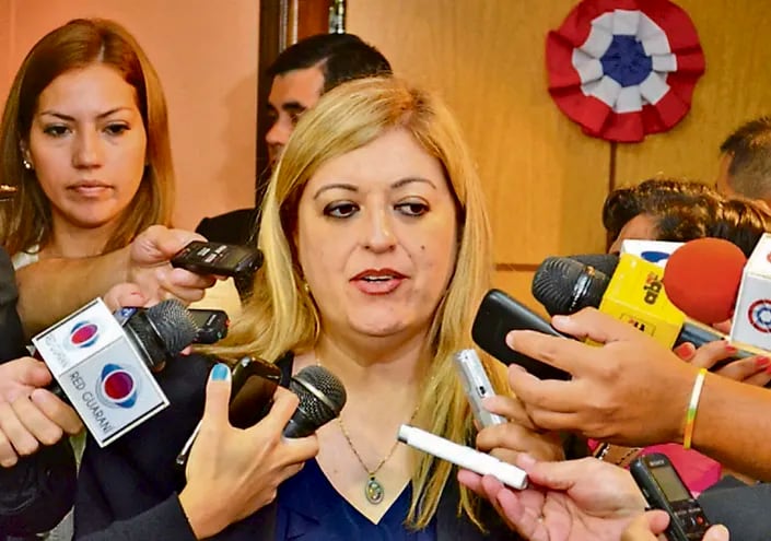 Sandra Quiñónez Astigarraga, ex fiscala general del Estado.
