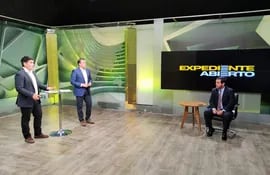 Manuel Riera en el programa “Expediente Abierto” emitido anoche por ABC TV.