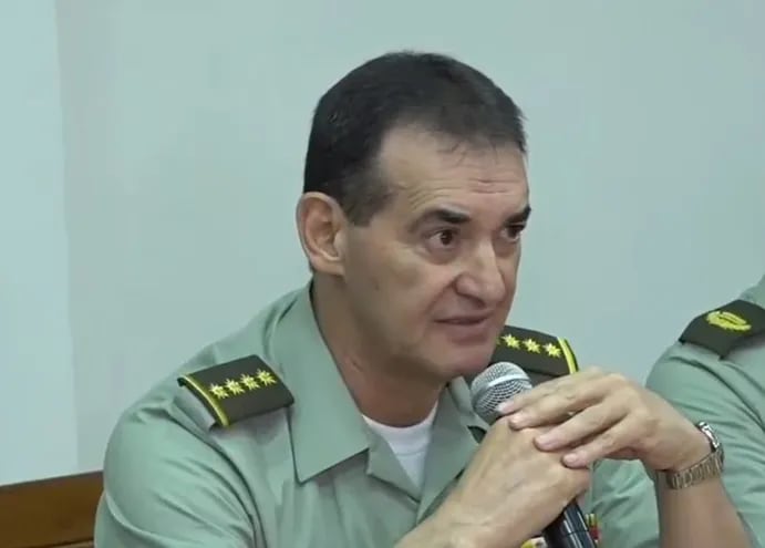 General William Salamanca, director de la Policía de Colombia.